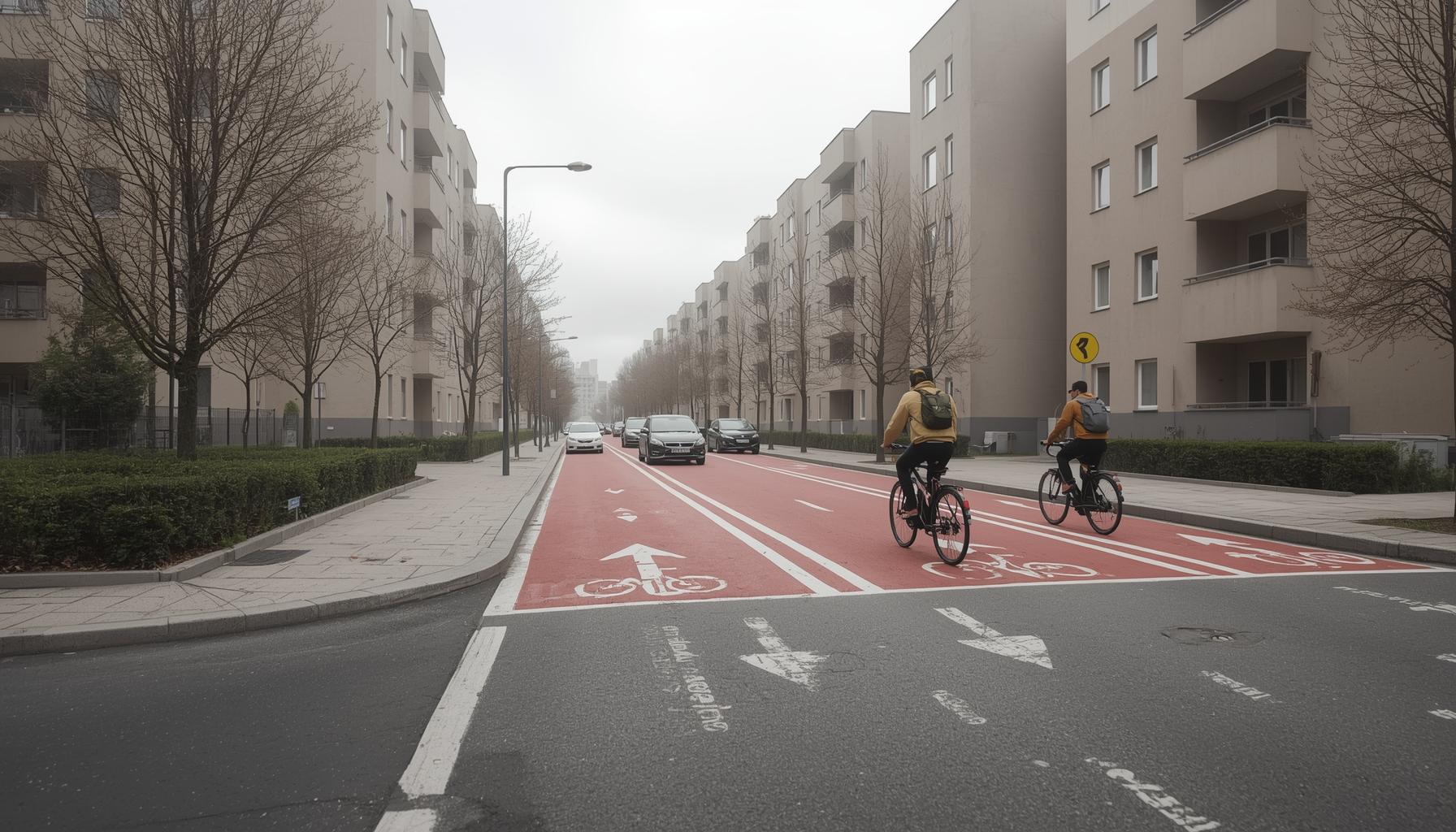 Infrastruktura rowerowa: ścieżki, drogi dla rowerów i kontrapas